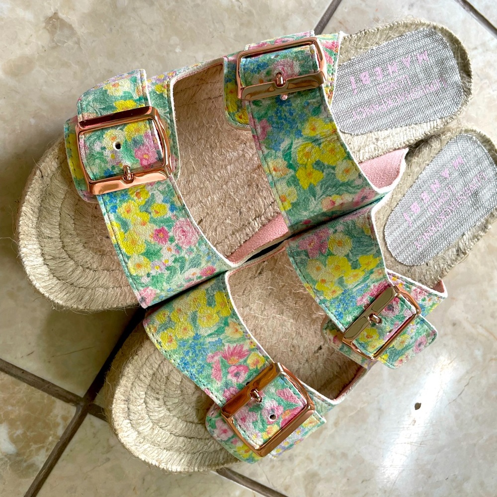 Manebi x LoveShackFancy Nordic sandal